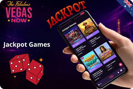 VegasNow Australia jackpot pokies and instant win games
